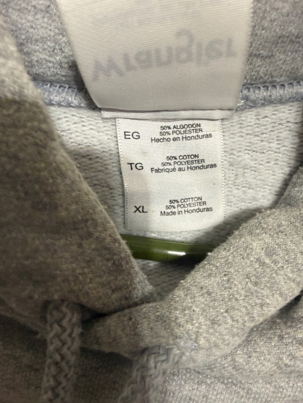 Wrangler Gray Hoodie with Camo Logo it’s nice and thick hoodie! - Picture 2 of 4